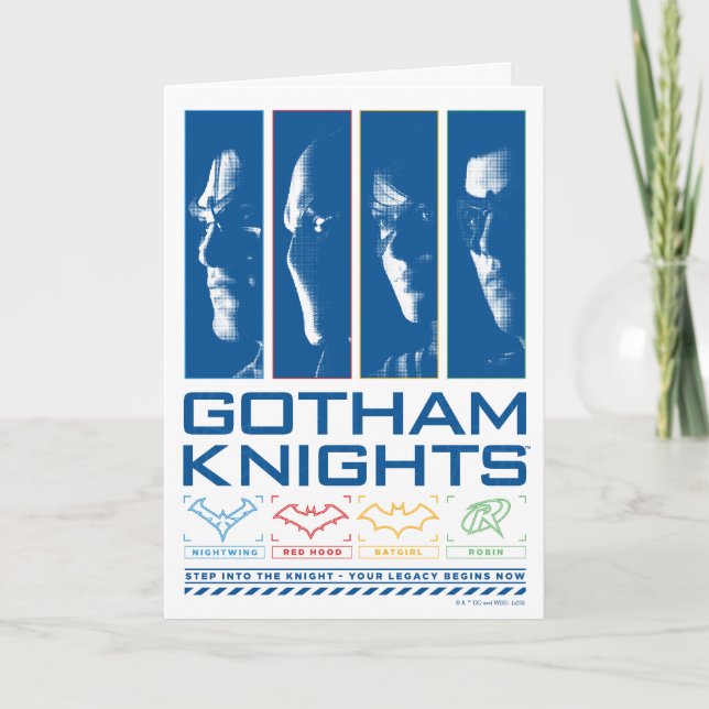 Carte Panneaux de visage Gotham Knights (Devant)