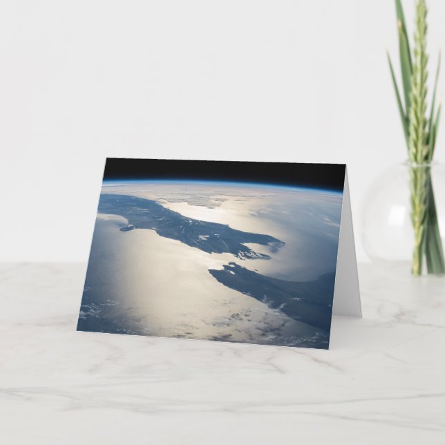 Carte Panorama depuis l'espace Highlights Cook Strait (Devant)