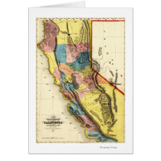 Carte panoramique Californie