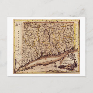 Carte panoramique ConnecticutConnecticut 2