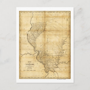 Carte panoramique IllinoisIllinois