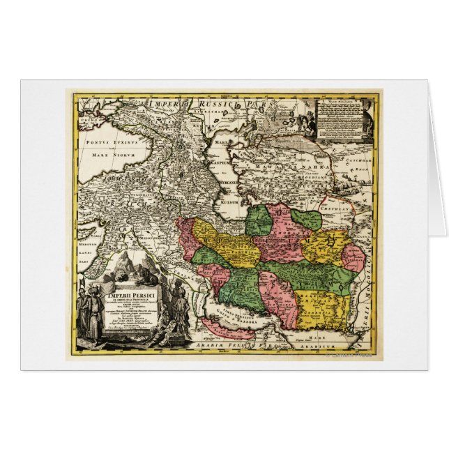 Carte panoramique IranIran (Devant horizontal)