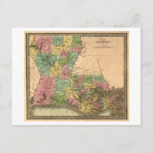 Carte panoramique LouisianeLouisiane