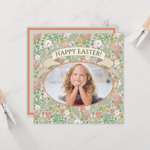 Carte Pansies de Dandelion vintage Busy Bees Spring Phot