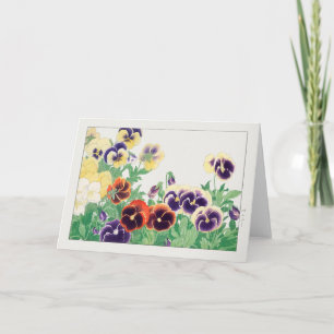 Carte Pansy par Tanigami Konan