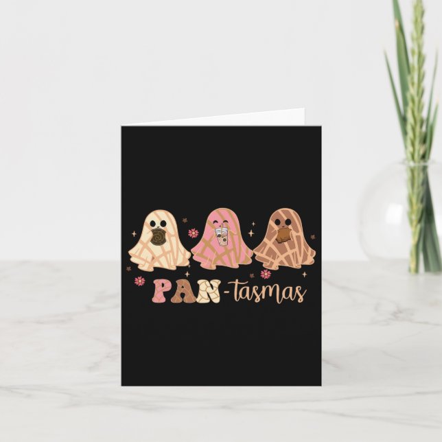 Carte Pantasmas Ghost Conchas Halloween mexicain (Devant)