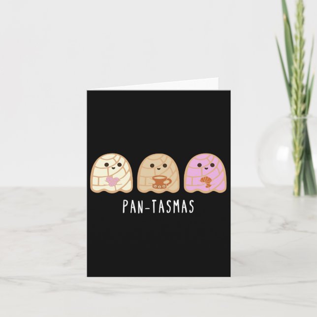 Carte Pantasmas Ghost Funny Éffrayant Conchas Mexicain G (Devant)