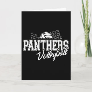 Carte Panthers Volleyll Ck Retour à l'esprit scolaire