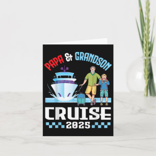Carte Papa & Petit-Fils Croisière 2025 Vacances Fami