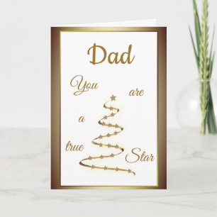 Carte Papa Anniversaire luxe design moderne