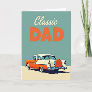 Carte Papa Auto Vintage