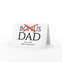 PAPA BONUS ACCEPTÉ Fête des Pères établie