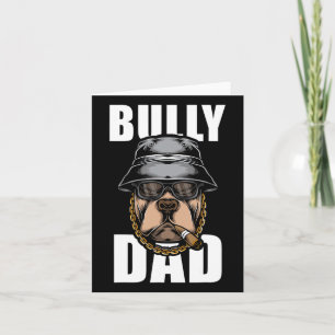 Carte Papa Brute Bouledogue Pitbull