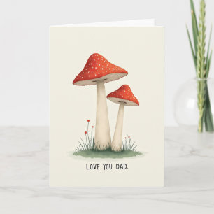 Carte Papa Champignon Écarlate
