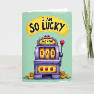 Carte Papa Chance Pourpre Fortune