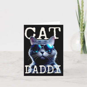 Carte Papa Chats Papa Père Tomcat Papa Fête des pères pa