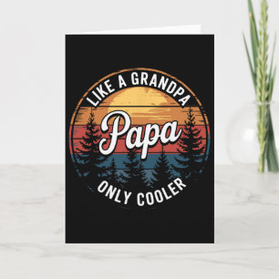 Carte Papa comme un grand-père mais en plus cool Papa dr