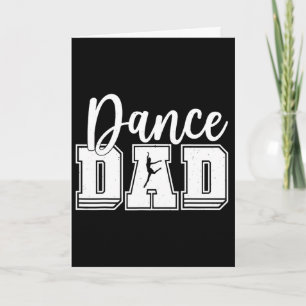 Carte Papa Danse Drôle Fier Danseur Fête Des Pères M