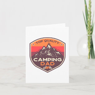Carte Papa de camping de haute qualité