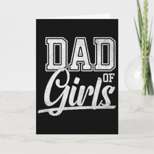 Carte Papa de filles père fier de filles père de fille