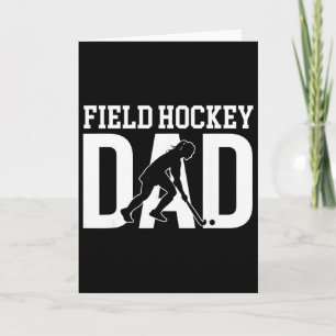 Carte Papa de hockey sur gazon d'un joueur de hockey sur