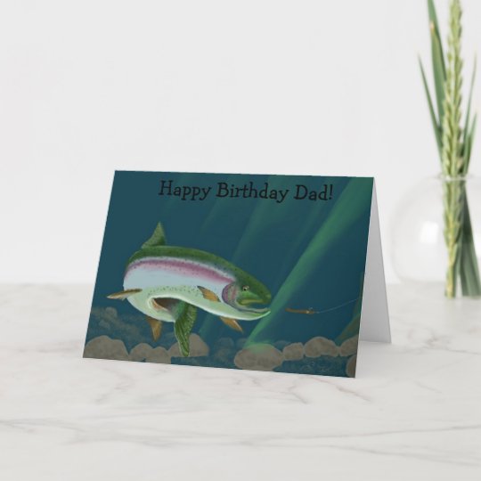 Carte Papa De Joyeux Anniversaire De Ciel D Arc En Ciel Zazzle Fr