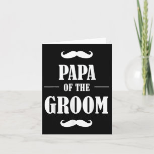 Carte Papa De La Pièce T Chemise Funny Mariage Bachelor