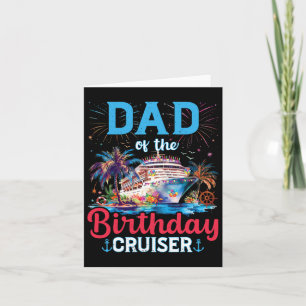 Carte Papa De L'Anniversaire Cruiser Funny Cruise Annive