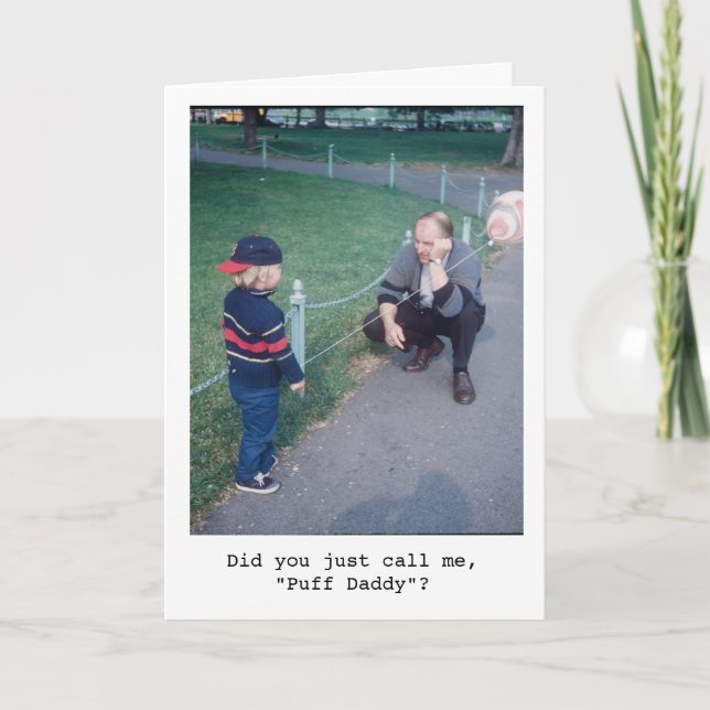 Carte Papa de souffle (Devant)