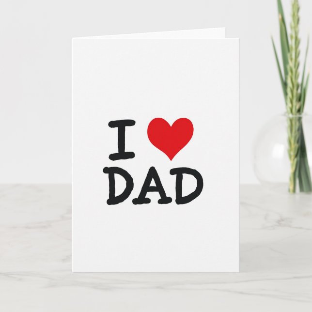 Carte Papa de tout cœur (Devant)