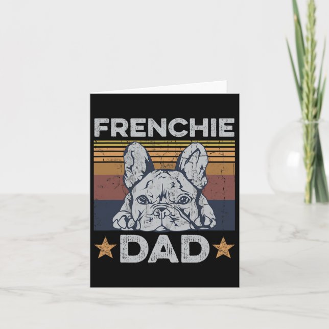 Carte Papa Design Pour Ton Père Français (Devant)