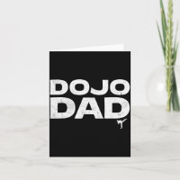 Papa Dojo Arts Martiaux Drôle Cadeau de Fête des P