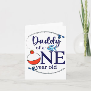 Carte Papa Du Big One Fishing Boy Premier Anniversaire D