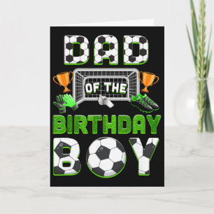 Carte Papa du garçon qui fête son anniversaire Ensemble
