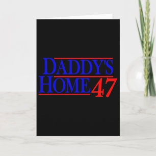 Carte Papa est à la maison Donald Trump 