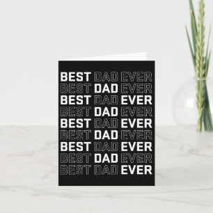 Carte Papa Ever - Cadeau unique pour la Fête des Pères p