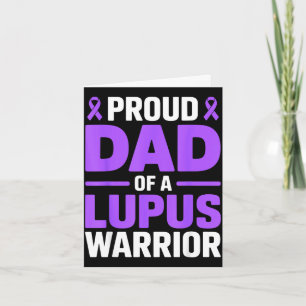 Carte Papa fier d'un guerrier combattant lupus sensibili