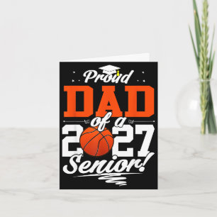 Carte Papa fier d'une promotion de basket-ball 2026