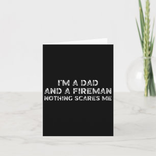 Carte Papa Fils Fille I&# ; m Un Père Et Un Foyer Rien