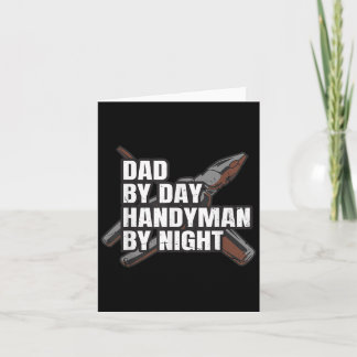 Carte Papa Fils le Jour, Homme à Tout Faire la Nuit Cita