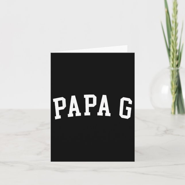 Carte Papa G_2 (Devant)