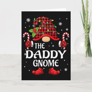 Carte Papa Gnome Noël Ensembles Pyjamas pour la famille