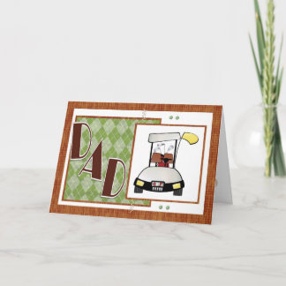Carte papa Golf Pro
