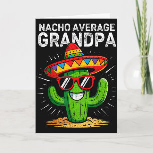 Carte Papá grand-père drôle Cinco de Mayo mexicain N