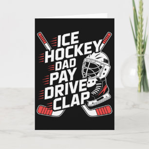 Carte Papa hockey sur glace Pay Drive Claquez, Père de h