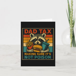 Carte Papa Impôt S'Assurer Que Ce N'Est Pas Poison Drôle