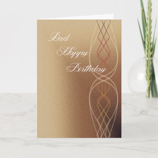 Carte Papa Joyeux anniversaire (Devant)