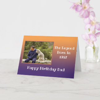 Carte Papa Joyeux Anniversaire N'Importe Quelle Année En