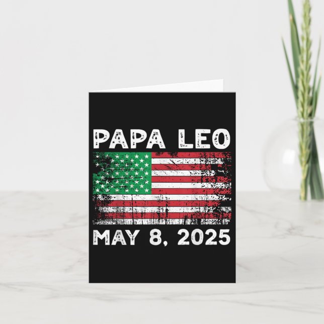 Carte Papa Leo (Devant)