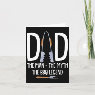Carte Papa L'Homme Le Mythe La Légende Du Bbq Rbecue Drô